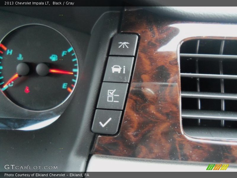 Black / Gray 2013 Chevrolet Impala LT