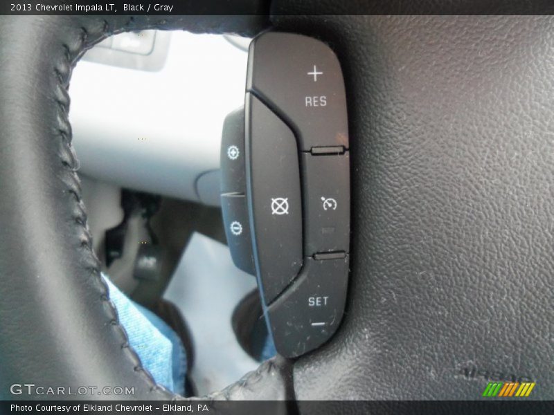 Black / Gray 2013 Chevrolet Impala LT