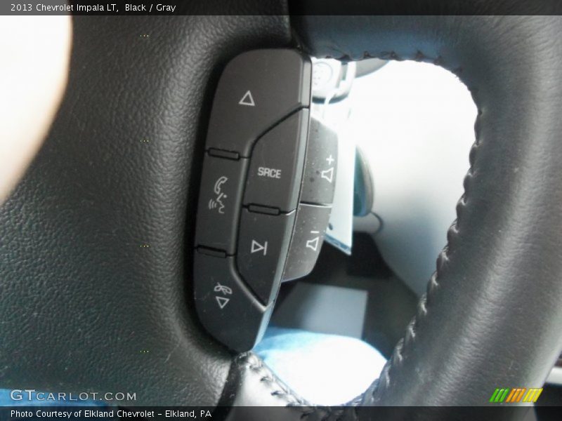 Black / Gray 2013 Chevrolet Impala LT