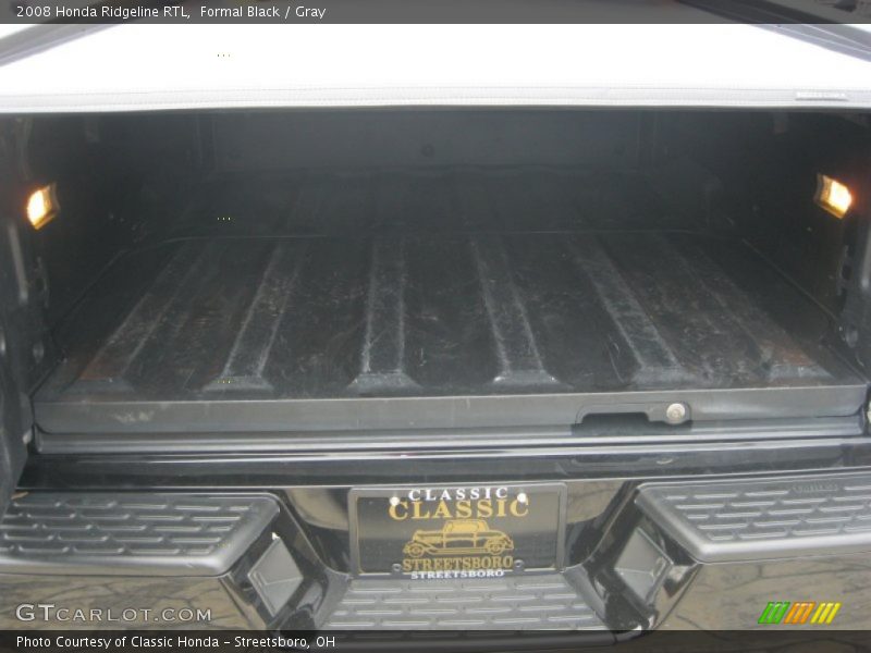 Formal Black / Gray 2008 Honda Ridgeline RTL