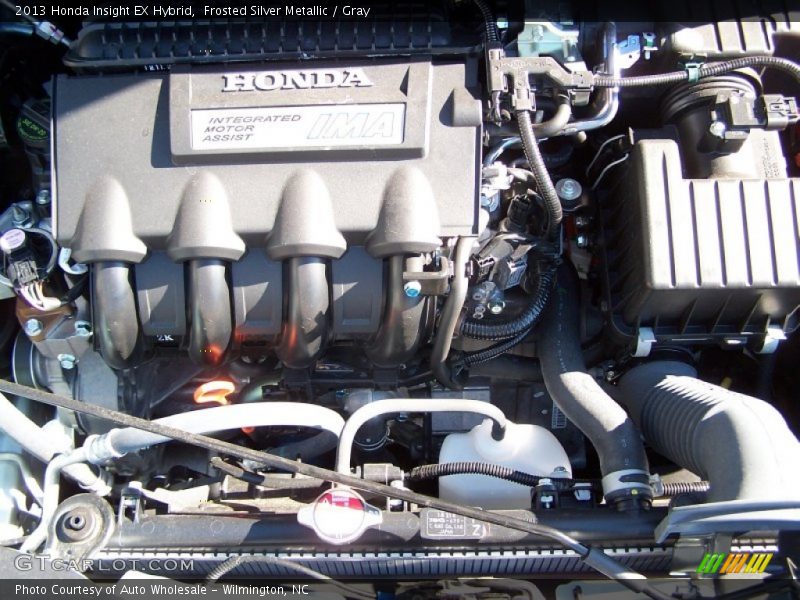 Frosted Silver Metallic / Gray 2013 Honda Insight EX Hybrid