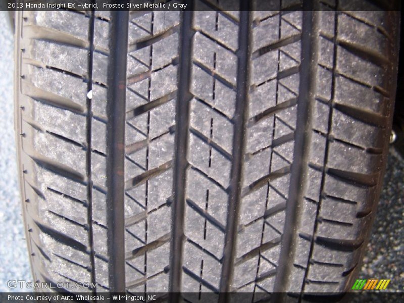 Frosted Silver Metallic / Gray 2013 Honda Insight EX Hybrid