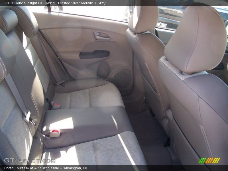 Frosted Silver Metallic / Gray 2013 Honda Insight EX Hybrid