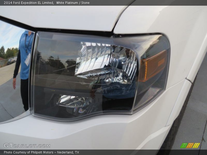 White Platinum / Stone 2014 Ford Expedition EL Limited