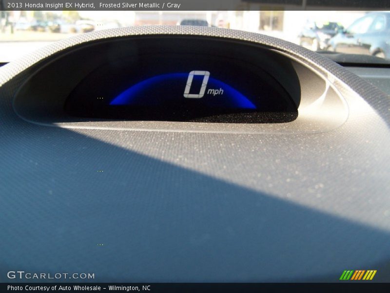 Frosted Silver Metallic / Gray 2013 Honda Insight EX Hybrid