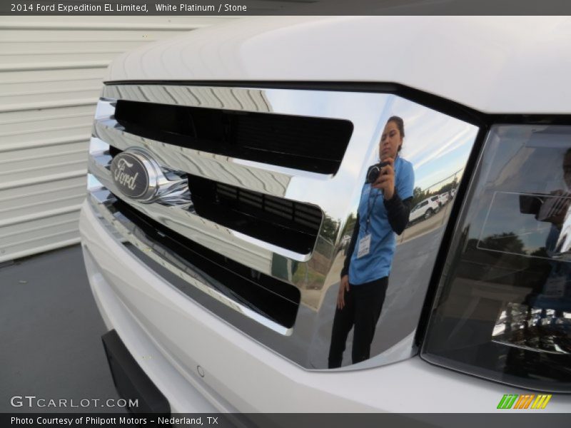 White Platinum / Stone 2014 Ford Expedition EL Limited