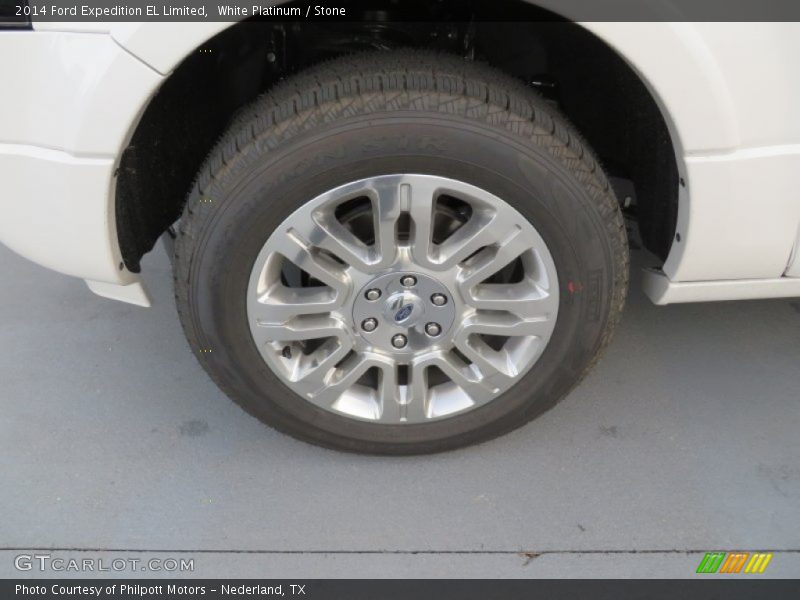 White Platinum / Stone 2014 Ford Expedition EL Limited