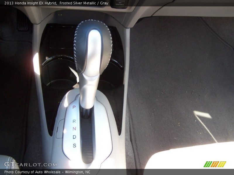 Frosted Silver Metallic / Gray 2013 Honda Insight EX Hybrid