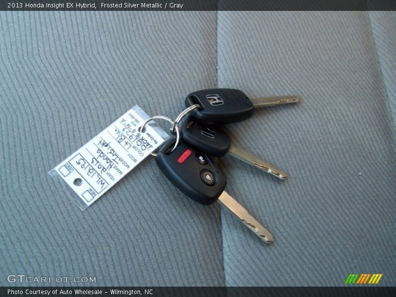 Frosted Silver Metallic / Gray 2013 Honda Insight EX Hybrid