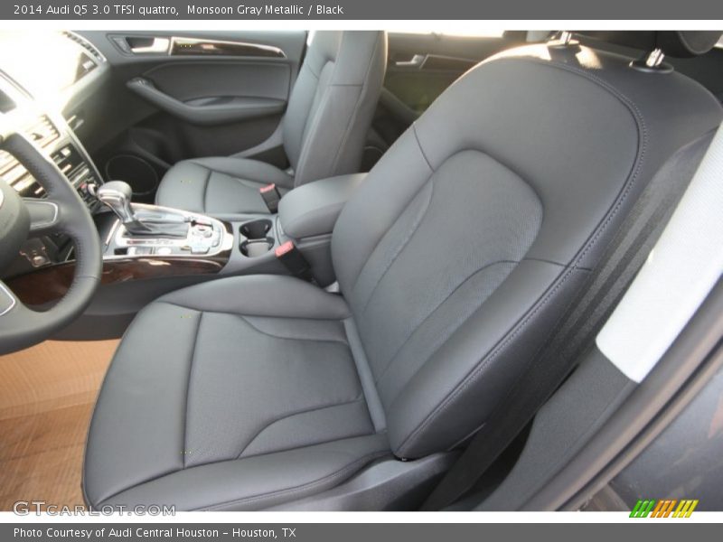 Monsoon Gray Metallic / Black 2014 Audi Q5 3.0 TFSI quattro