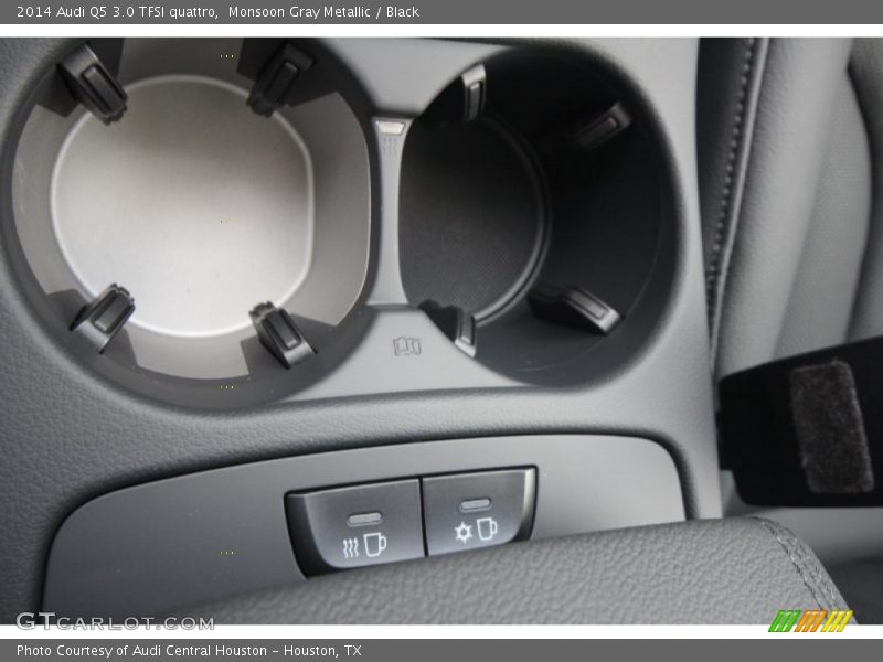 Monsoon Gray Metallic / Black 2014 Audi Q5 3.0 TFSI quattro