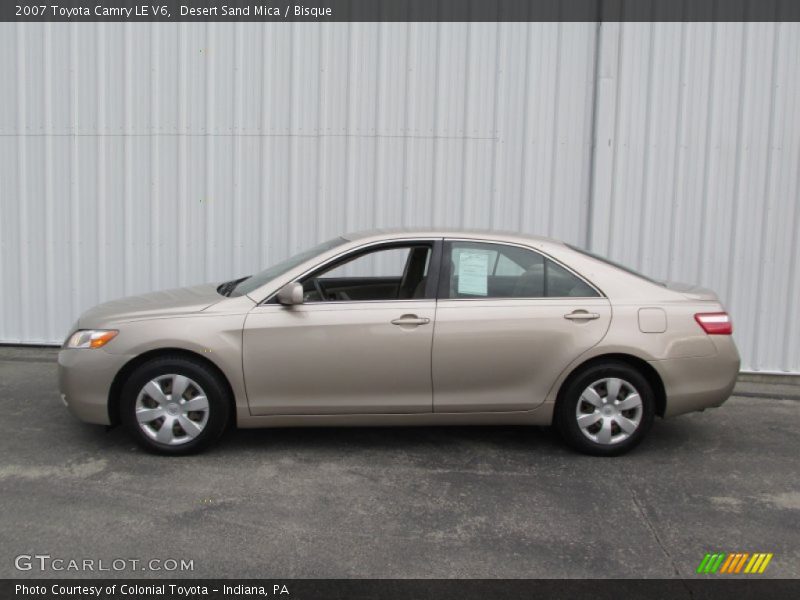 Desert Sand Mica / Bisque 2007 Toyota Camry LE V6