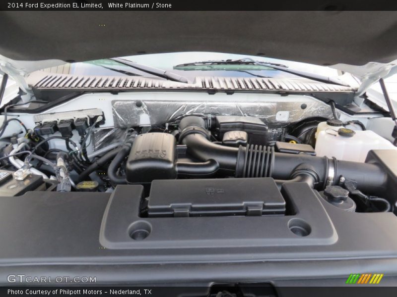 White Platinum / Stone 2014 Ford Expedition EL Limited