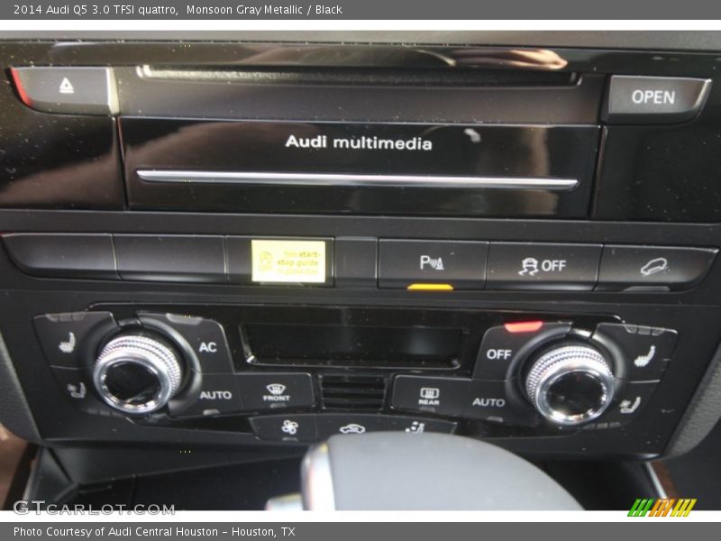 Monsoon Gray Metallic / Black 2014 Audi Q5 3.0 TFSI quattro