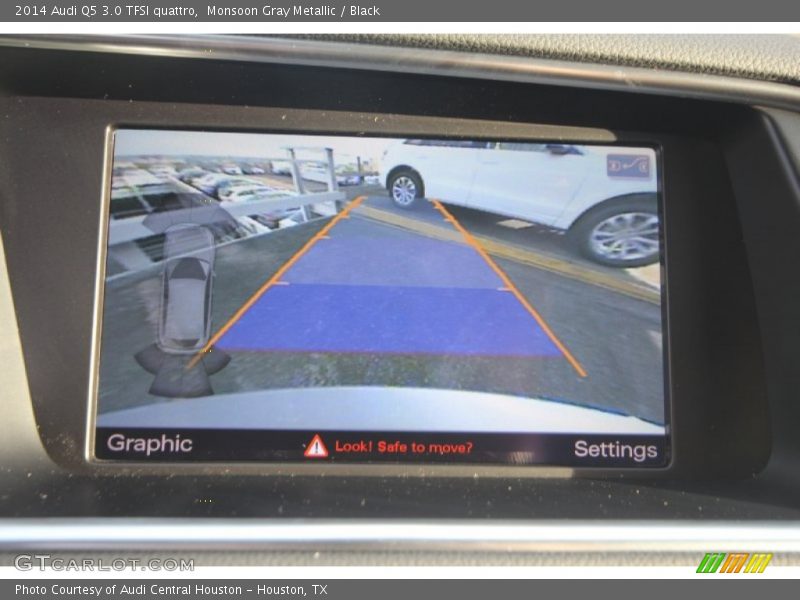 Monsoon Gray Metallic / Black 2014 Audi Q5 3.0 TFSI quattro