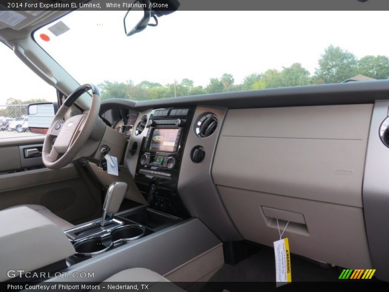 White Platinum / Stone 2014 Ford Expedition EL Limited