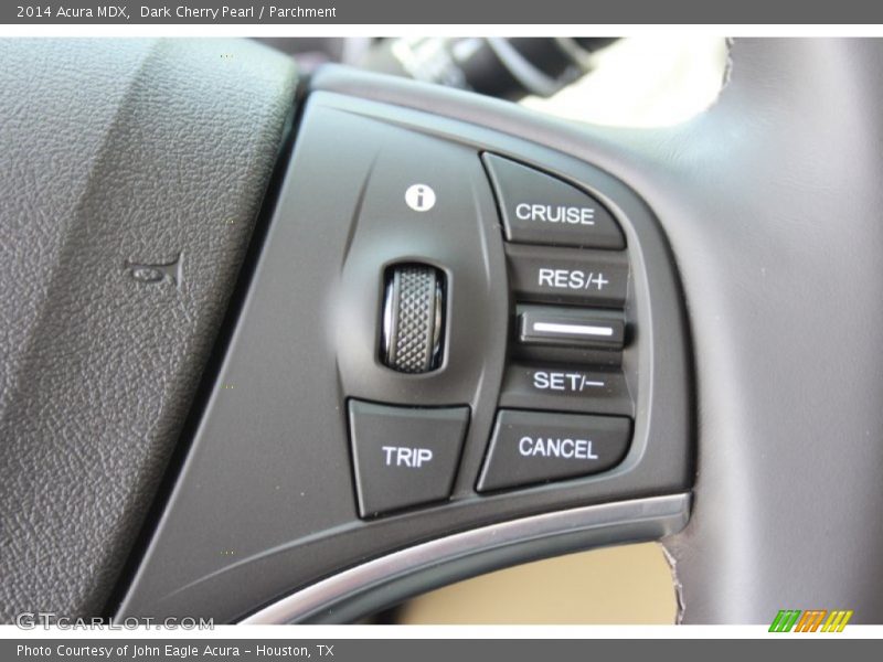 Dark Cherry Pearl / Parchment 2014 Acura MDX