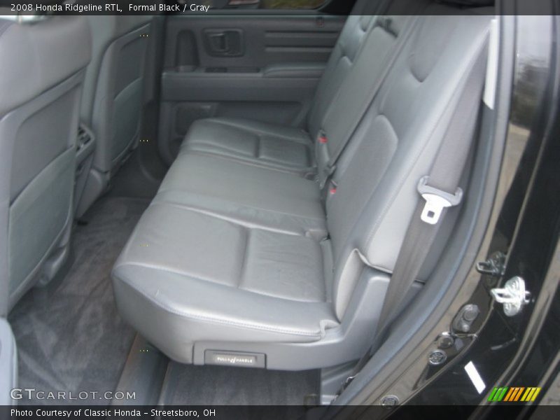 Formal Black / Gray 2008 Honda Ridgeline RTL