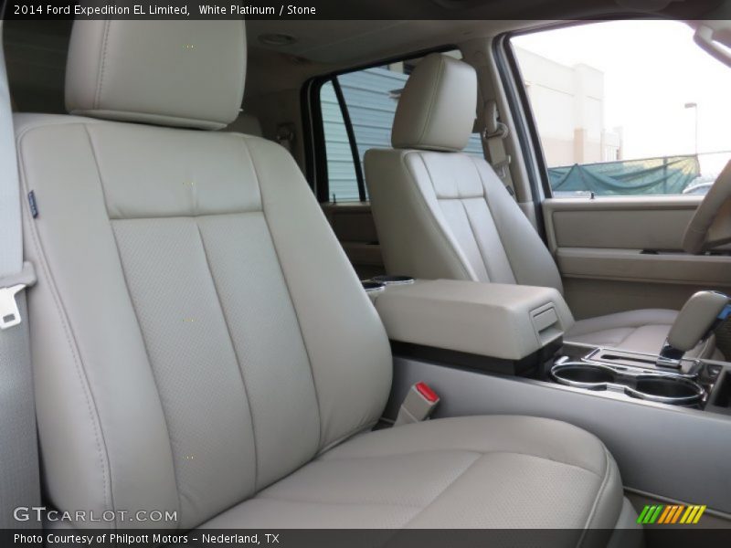 White Platinum / Stone 2014 Ford Expedition EL Limited