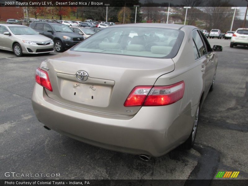 Desert Sand Mica / Bisque 2007 Toyota Camry LE V6