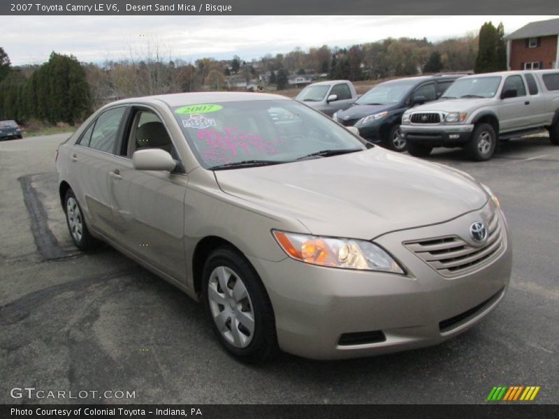 Desert Sand Mica / Bisque 2007 Toyota Camry LE V6