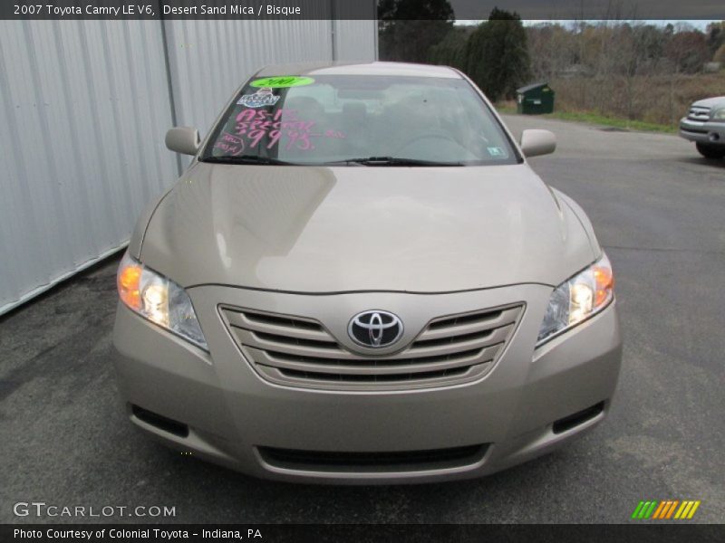 Desert Sand Mica / Bisque 2007 Toyota Camry LE V6