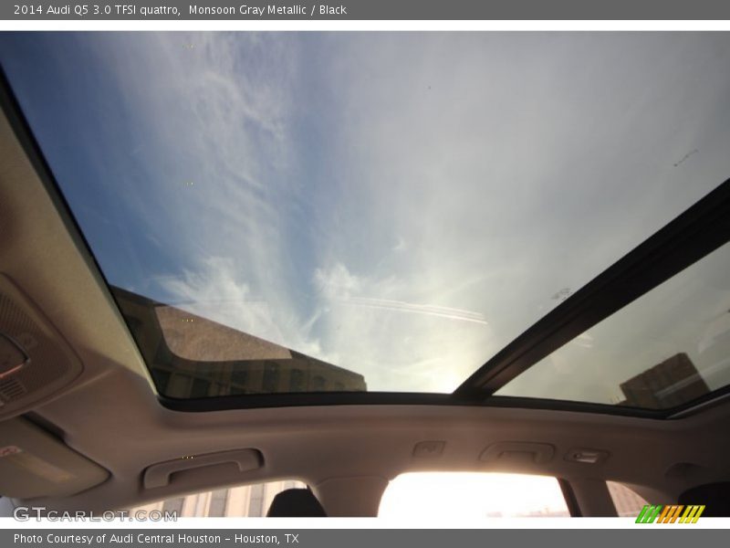 Monsoon Gray Metallic / Black 2014 Audi Q5 3.0 TFSI quattro