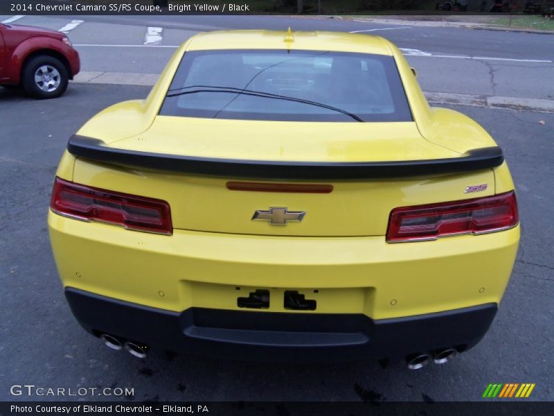 Bright Yellow / Black 2014 Chevrolet Camaro SS/RS Coupe