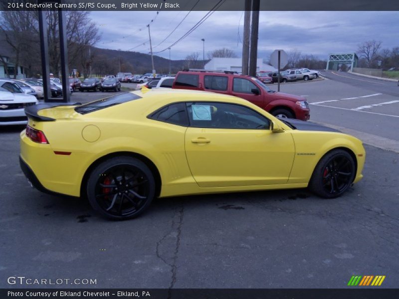 Bright Yellow / Black 2014 Chevrolet Camaro SS/RS Coupe