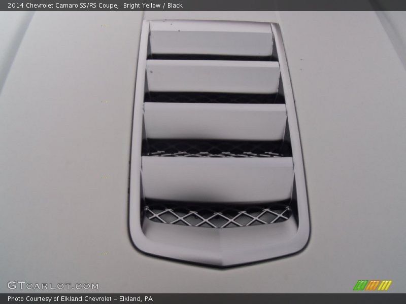 Bright Yellow / Black 2014 Chevrolet Camaro SS/RS Coupe