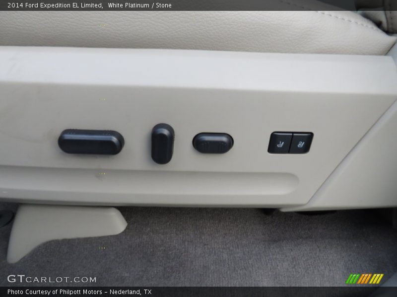 White Platinum / Stone 2014 Ford Expedition EL Limited