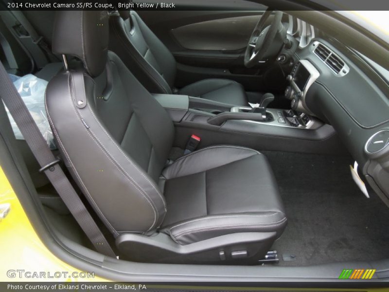 Bright Yellow / Black 2014 Chevrolet Camaro SS/RS Coupe