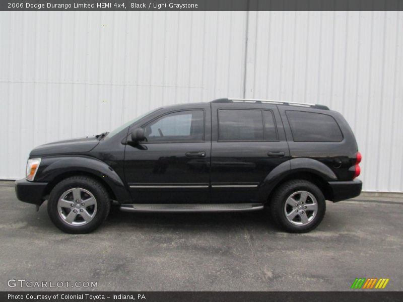 Black / Light Graystone 2006 Dodge Durango Limited HEMI 4x4