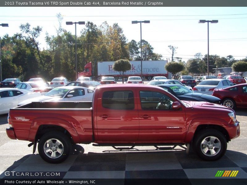 Barcelona Red Metallic / Graphite 2013 Toyota Tacoma V6 TRD Sport Double Cab 4x4
