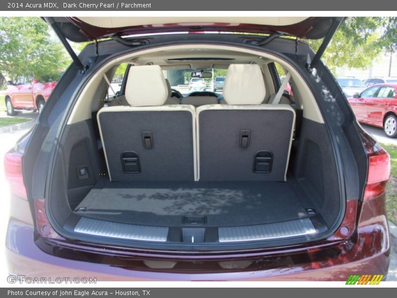 Dark Cherry Pearl / Parchment 2014 Acura MDX