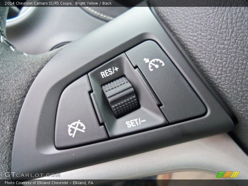 Bright Yellow / Black 2014 Chevrolet Camaro SS/RS Coupe