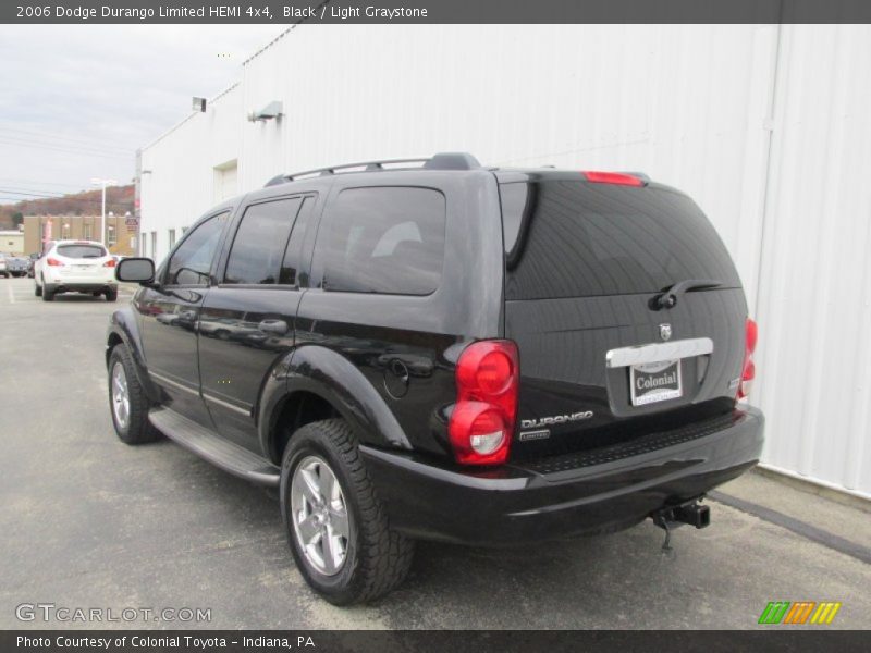 Black / Light Graystone 2006 Dodge Durango Limited HEMI 4x4