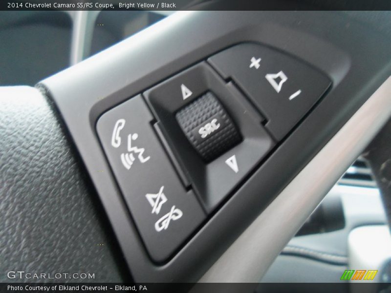 Bright Yellow / Black 2014 Chevrolet Camaro SS/RS Coupe
