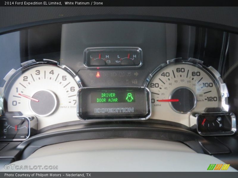 White Platinum / Stone 2014 Ford Expedition EL Limited