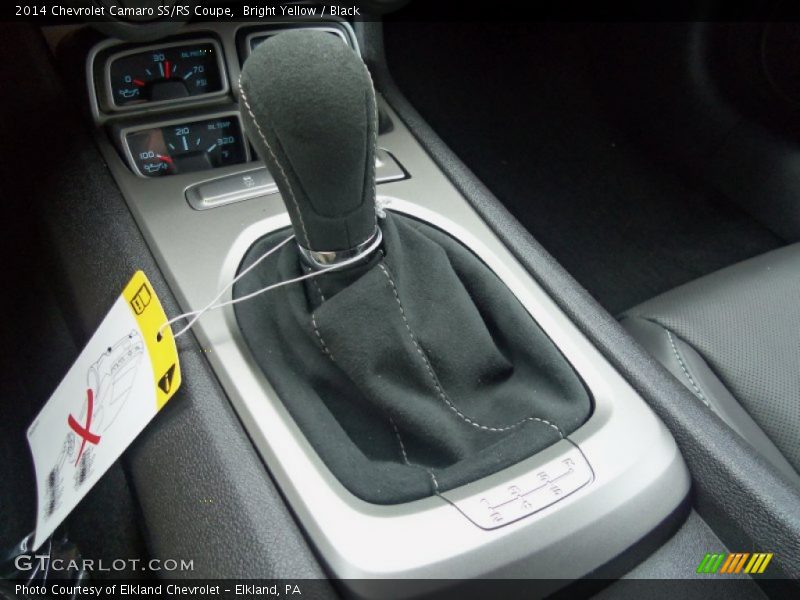 Bright Yellow / Black 2014 Chevrolet Camaro SS/RS Coupe