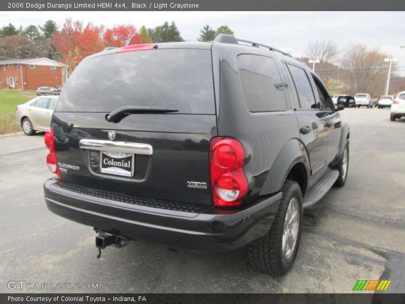Black / Light Graystone 2006 Dodge Durango Limited HEMI 4x4