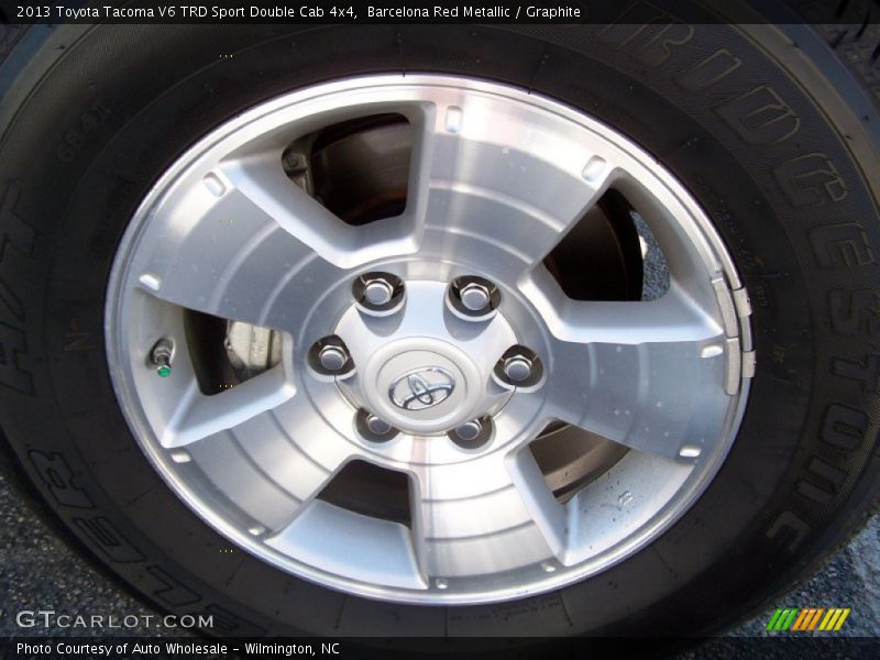 Barcelona Red Metallic / Graphite 2013 Toyota Tacoma V6 TRD Sport Double Cab 4x4