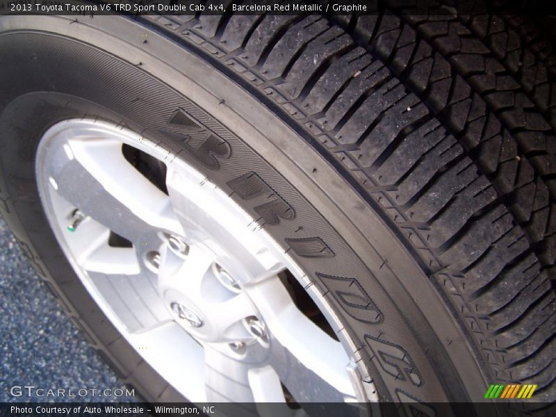 Barcelona Red Metallic / Graphite 2013 Toyota Tacoma V6 TRD Sport Double Cab 4x4