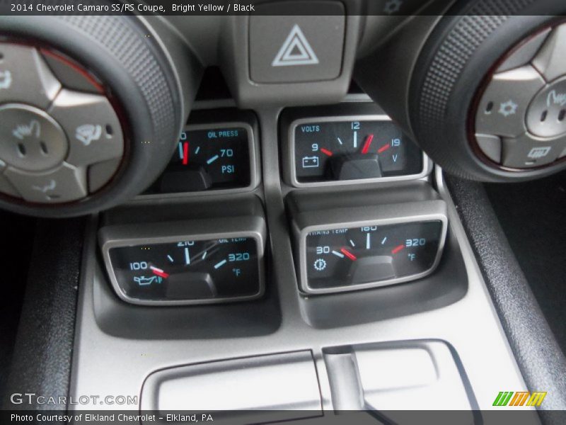 Bright Yellow / Black 2014 Chevrolet Camaro SS/RS Coupe