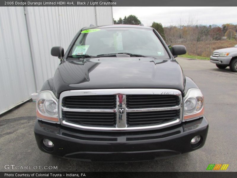 Black / Light Graystone 2006 Dodge Durango Limited HEMI 4x4