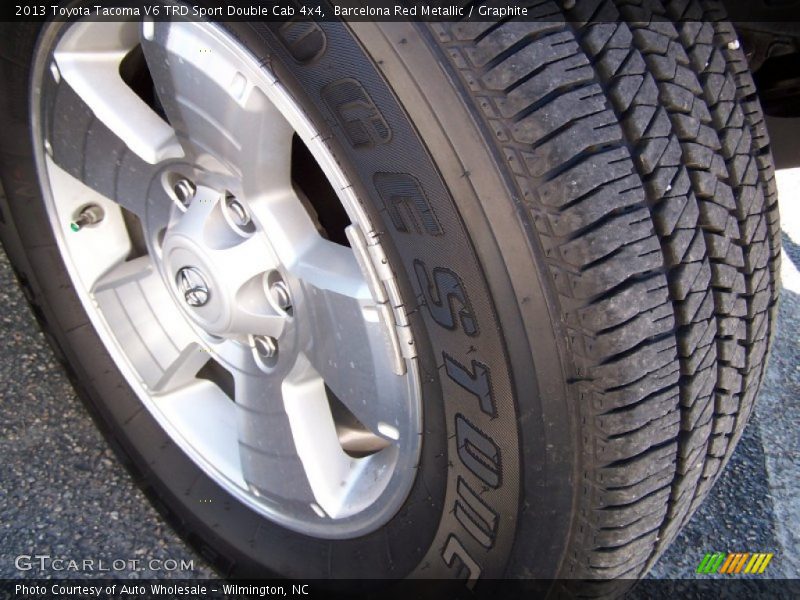 Barcelona Red Metallic / Graphite 2013 Toyota Tacoma V6 TRD Sport Double Cab 4x4