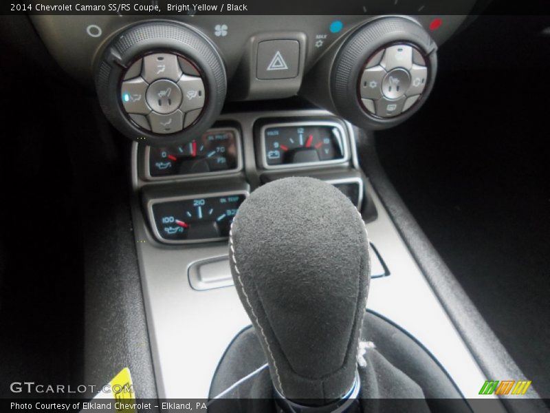 Bright Yellow / Black 2014 Chevrolet Camaro SS/RS Coupe