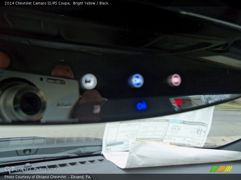 Bright Yellow / Black 2014 Chevrolet Camaro SS/RS Coupe