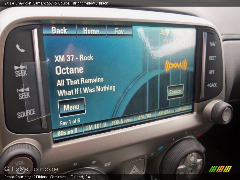 Bright Yellow / Black 2014 Chevrolet Camaro SS/RS Coupe