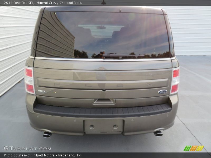 Mineral Gray / Charcoal Black 2014 Ford Flex SEL